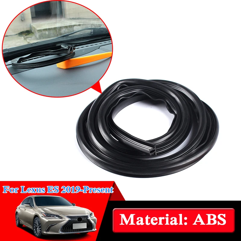

Car-styling Rubber Anti-Noise Soundproof Dustproof Car Dashboard Windshield Sealing Strips For Lexus ES 200/260/300H 2019