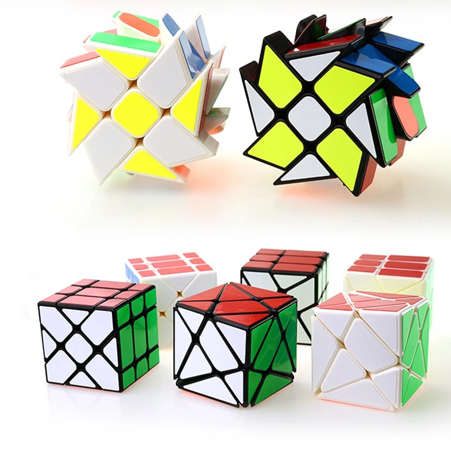 Skewb Головоломка Куб Игра-Головоломка Твист Magic Cube Дети Хобби мини Пластиковые Neo