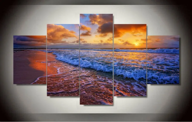 Get Unframed Zeegezicht Zonsondergang Sunny Surf Strand Muur Art Doek For iPhone Wallpaper Unframed Zeegezicht Zonsondergang Sunny Surf Strand Muur Art Doek For iPhone Free