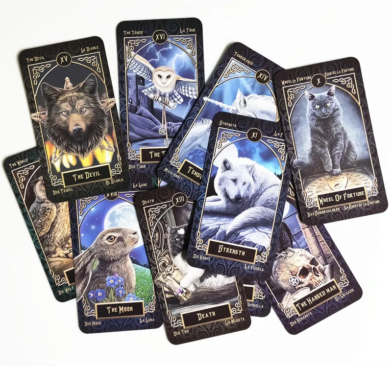 Новая колода Таро Familiars Tarot Legends семейные вечерние настольные игры 78 карт/набор забавная карточная игра