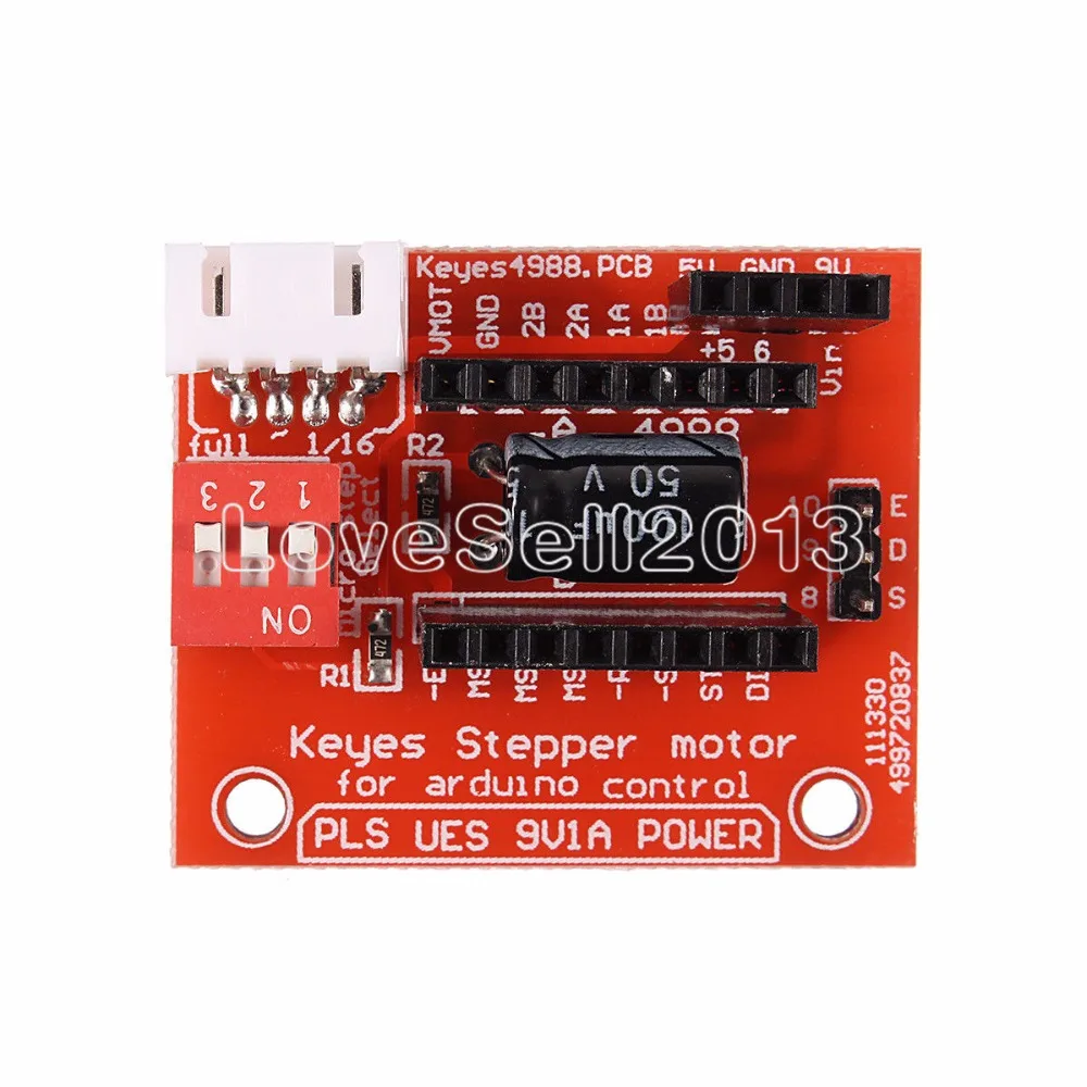 

Плата расширения шагового двигателя для 3D-принтера A4988/DRV8825