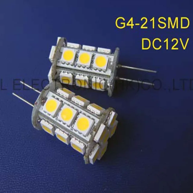 5050 12Vdc G4 led lamps (free shipping 50pcs/lot)in LED Bulbs & Tubes