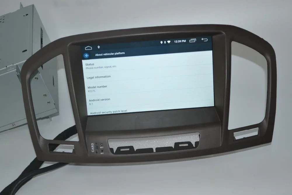 Excellent 8 inch Android 8.1  for opel insignia,gps navigation,wifi,radio,bluetooth,Steering wheel Canbus,free 8g map mic, RAM 2G ROM 16G 13