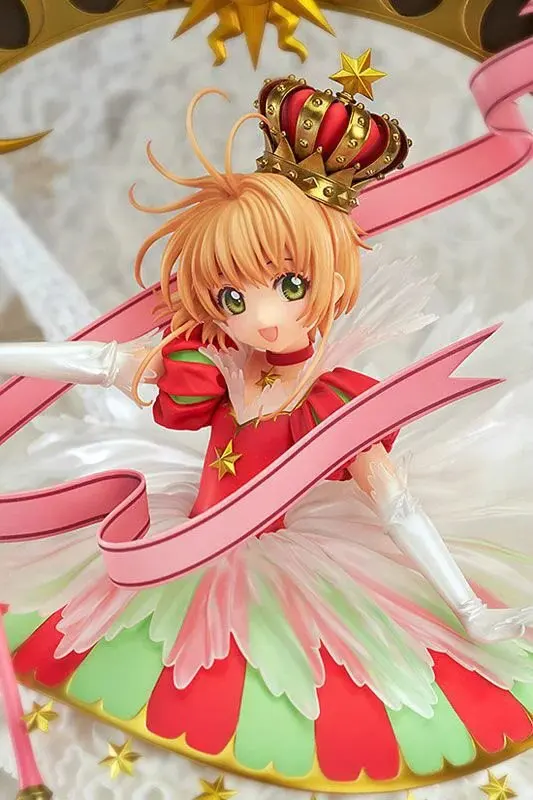 Аниме карточка Captor Sakura Figure Kinomoto Sakuara 15th anniversary эксклюзивная фигурка игрушки коллекции подарок для девочек