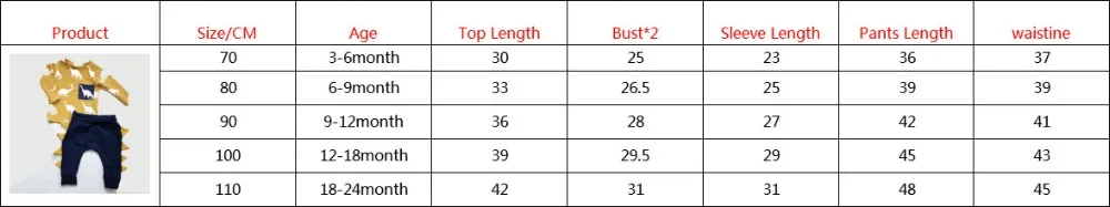 Коллекция года, весенне-осенняя одежда для маленьких мальчиков и девочек милый комплект одежды из 2 предметов с длинными рукавами с динозаврами+ штаны, 5 компл./лот