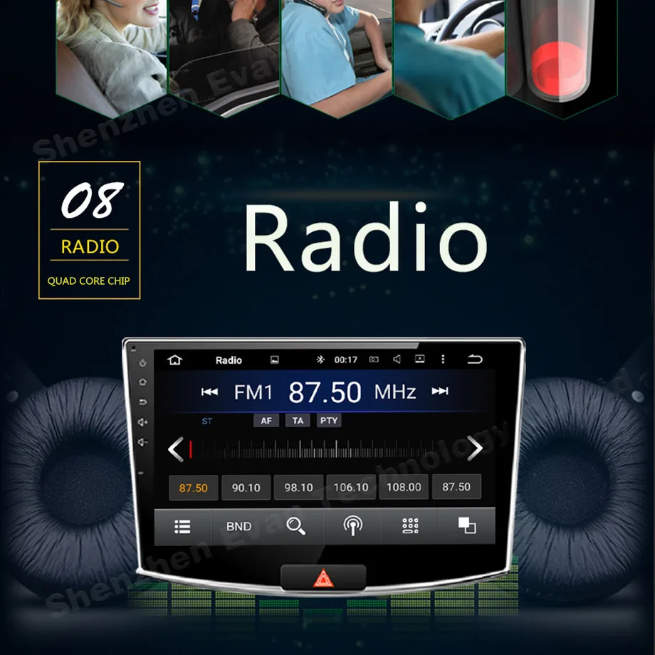 Best 7" Android 7.1 Car DVD Multimedia player radio Stereo for Benz W203 S203 C180 C200 C220 C230 C240 C270 C280 C300 C320 C350 C32 16