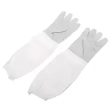 1 пара инструмент пчеловода защитные перчатки искусственные перчатки из козьей кожи анти пчелы перчатки пчеловодства инструменты