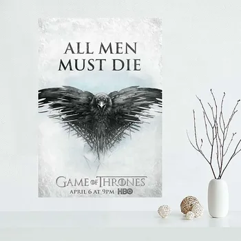 

Canvas Wall Art HD Print 1 Pieces Movie Game Of Thrones Poster Home Decoration Painting For Bedroom Modular Pictures Framework