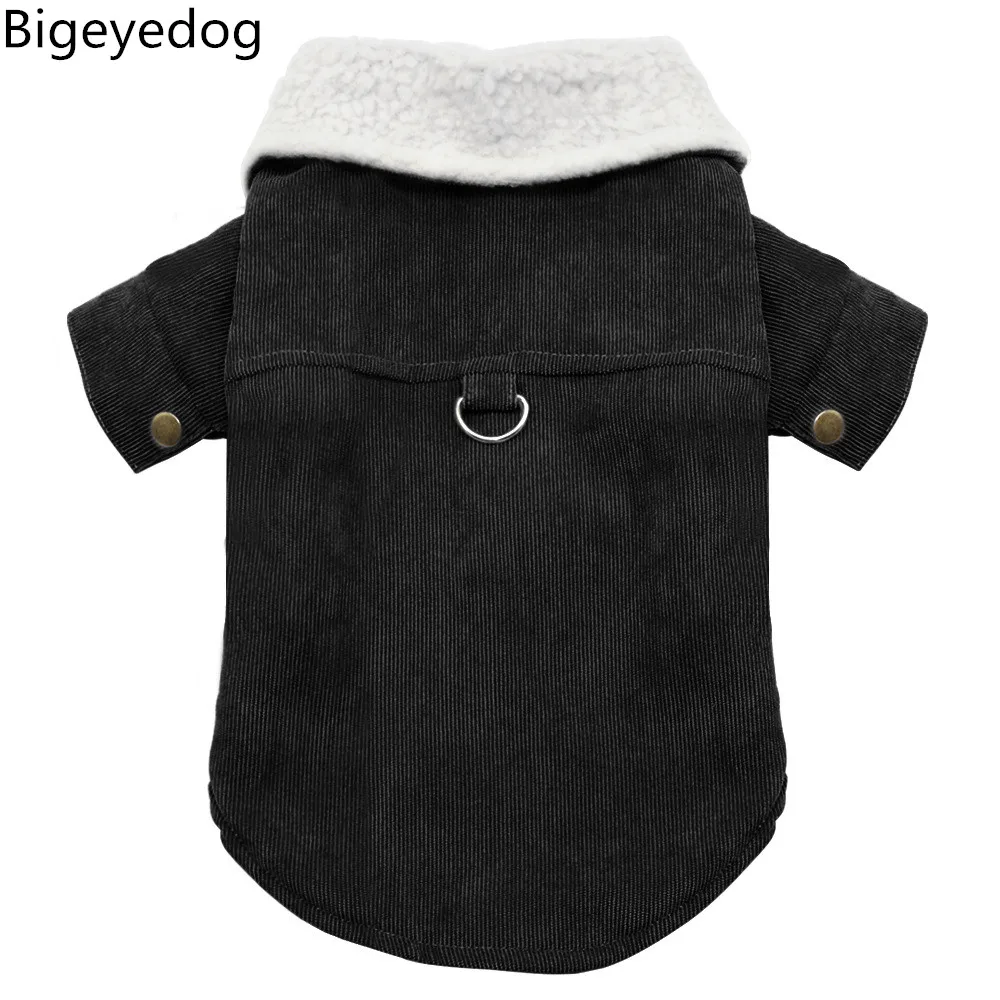 Bigeyedog Winter Dog Coat Warm Pet Jacket Small Dog Clothes Chihuahua