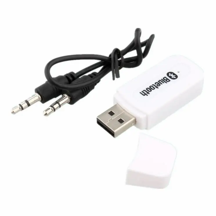 Bluetooth USB A2DP адаптер ключ музыкальный аудио приемник беспроводной стерео разъем 3 5