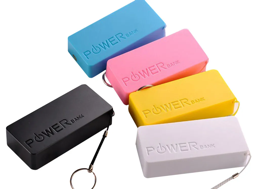 Чехол для зарядного устройства power Bank 5600 мАч 2X18650 USB мобильный Банк питания зарядное устройство чехол для мобильного телефона DIY коробка