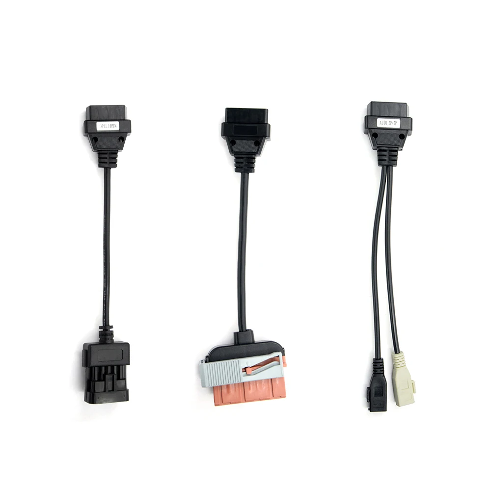 Автомобильные кабели tcs кабели OBD OBD2 полный набор 8 автомобилей для диагностики кабелей инструмент для tcs Pro автомобильный диагностический Удлинительный кабель