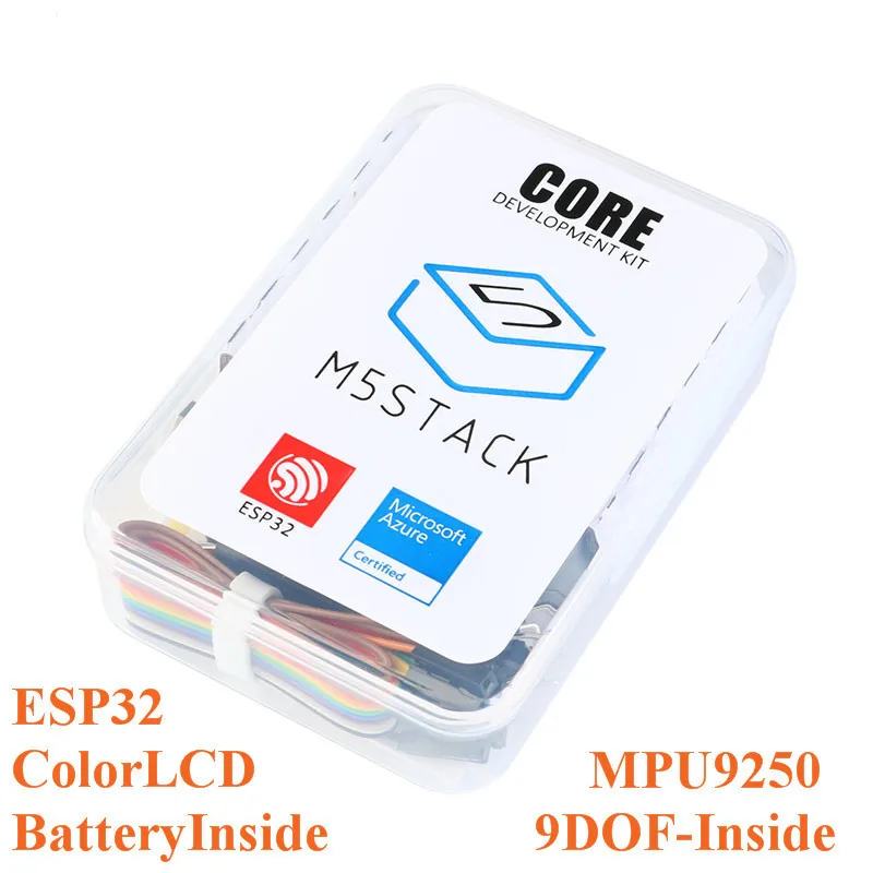 Najtaniej M5Stack serii ESP32 Mpu9250 9 osiowa ruchu rdzeń czujnika zestaw deweloperski rozszerzalny płytka prototypowa iot M5Stack dla Arduino ZK10