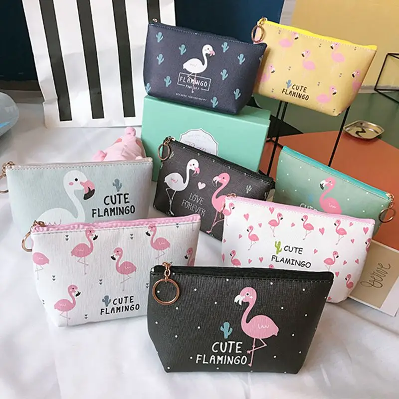 Fashion Flamingo Cosmetic Bag Women Cute Make Up Bag Travel Waterproof Portable Storage Pouch Organizer Makeup Bag Toiletry Bag Fashion Flamingo Cosmetic Bag Women Cute Make Up Bag Travel Waterproof Portable Storage Pouch Organizer Makeup Bag Toiletry Bag