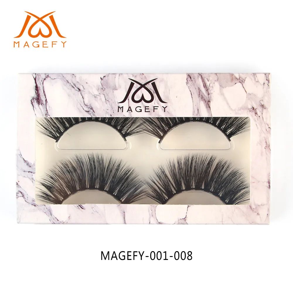 Настоящие 3D норковые мягкие длинные натуральные ресницы для макияжа Толстые Накладные ресницы для наращивания магнитные ресницы натуральные волосы ресницы для глаз#05