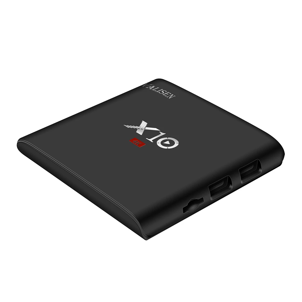 ТВ приставка X10 Android 7 1 Amlogic S905W 2 Гб ОЗУ + 16 ПЗУ четырехъядерный WIFI 4K * 2K HD Смарт