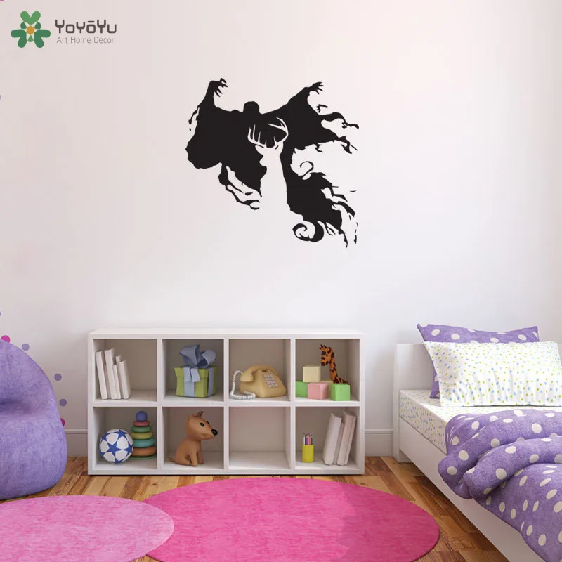 

Harry Potter Wall Stickers Vinyl For Kids Room Dementors Wall Decal Boys Bedroom Deer Pattern Design Poster Art Mural DecorSY240