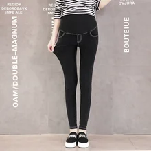 Plus Size Maternity Jeans Skinny Belly Care Pants for Pregnant Women Maternity Trouers for Pregnancy Pregnant Clothes New B287