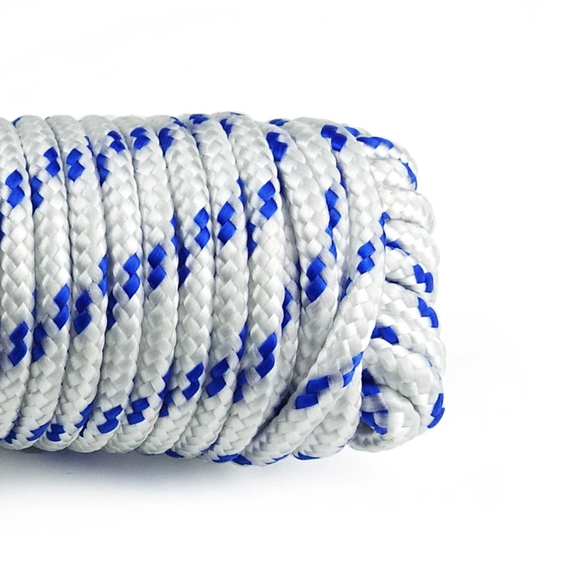 6 mm x 30 Mètres LOT DE 2 X CORDE POLYPROPYLENE BLEU