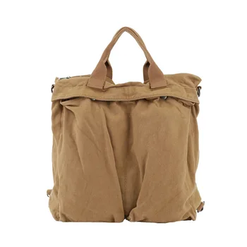 

Multifunctional Canvas Bag Large Capacity Shoulder Bag Women Casual Big Travel Handbag Female Vintage Backapck Green Wholesale