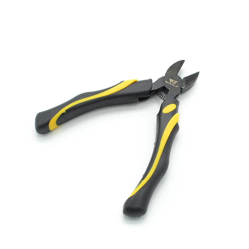 

6" High Carbon Steel Diagonal Pliers Crimping Tool Electrophoresis Black Wire Stripper Multi Tool Cutting Pliers Hand Tools