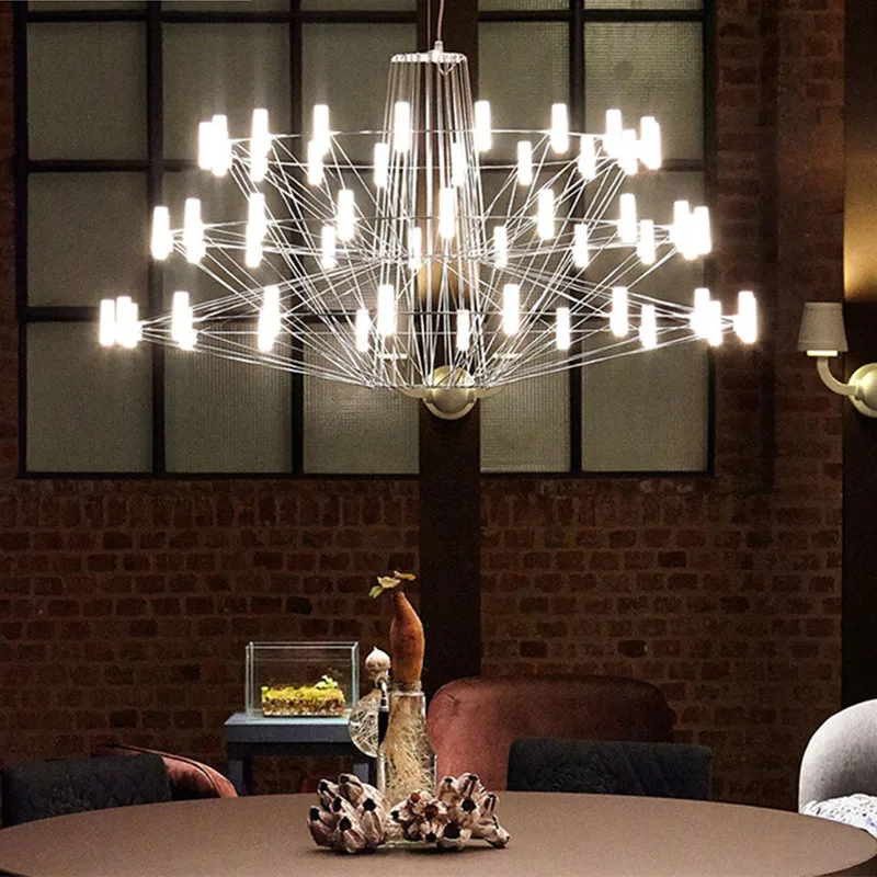 

Creative Big Lights Living room chandelier modern personality bar restaurant light fixturs creative art villa cafe chandelier