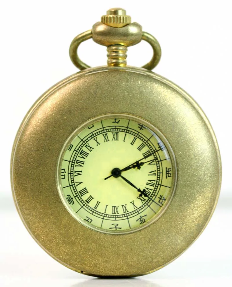 

wholesale OCCIDENT MANNER CHINESE MECHANICAL COPPER POCKET WATCH