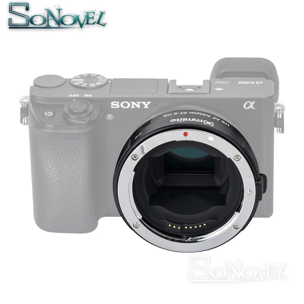 Commlite Cm Ef E Hs Faster Auto Focus Lens Mount Adapter For Canon Ef Ef S Lens To Sony E Mount riii m3 A6300 A6400 A6500 Lens Adapter Aliexpress