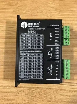 

LeadShine M542, 2/4 Phase Analog Hybrid Stepper Motor Driver, 20-50VDC, 1.0-4.2A