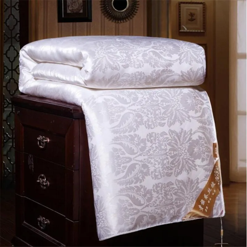 2018 Spring High end Silk Natural Silk Filled Silk Comforter Duvet Silk