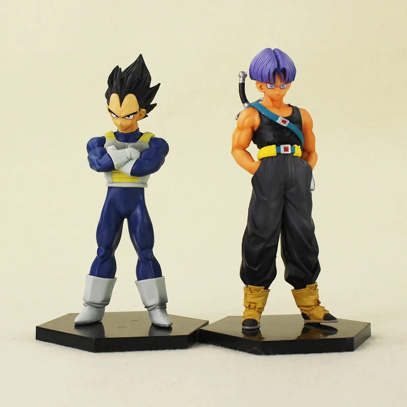 

6''15cm Anime Dragon Ball Z Trunks Vegeta 1/8 scale PVC Action Figure Collectible Model Toys