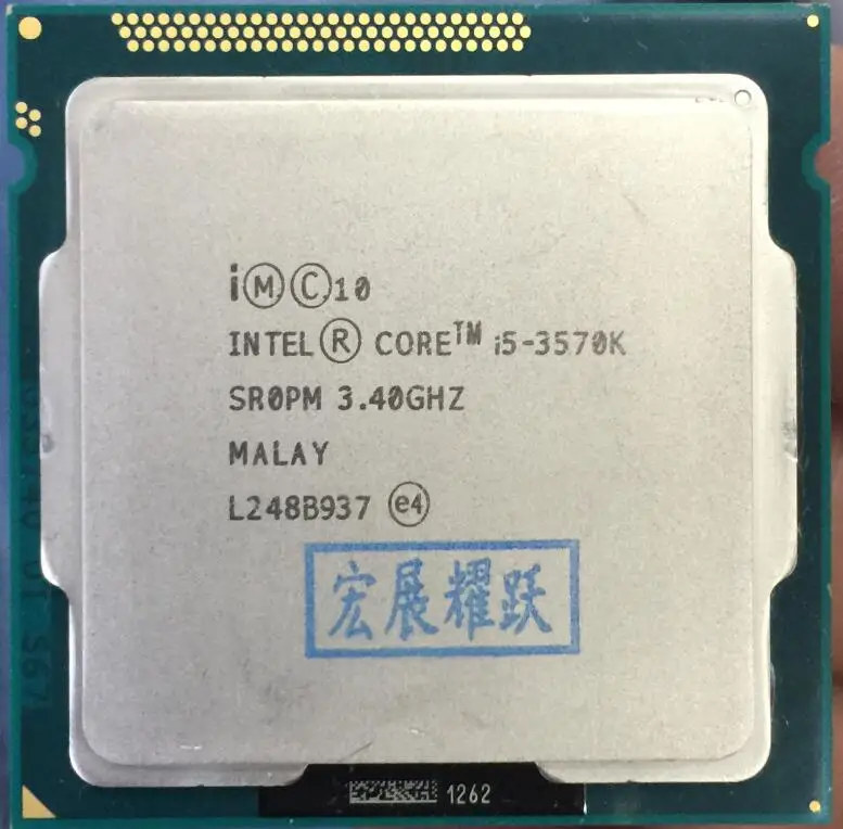 Intel Core I5-3570K I5 3570K 3.4 GHz Quad-Core CPU Processor 6M 77W LGA 1155