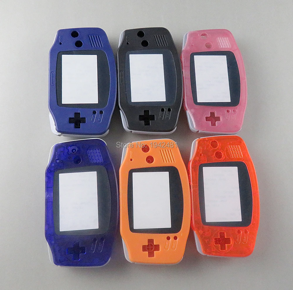 Полный корпус Оболочка Чехол для GBA проводящая резиновая прокладка клей и замена