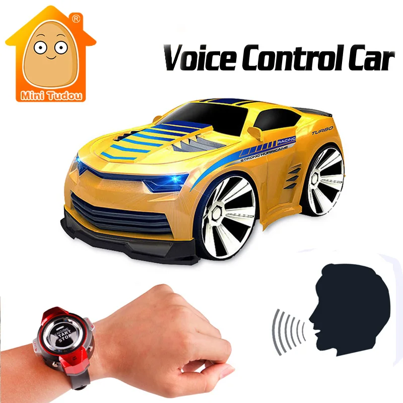 MiniTudou 4Channels font b RC b font font b Car b font With Smart Watch Voice