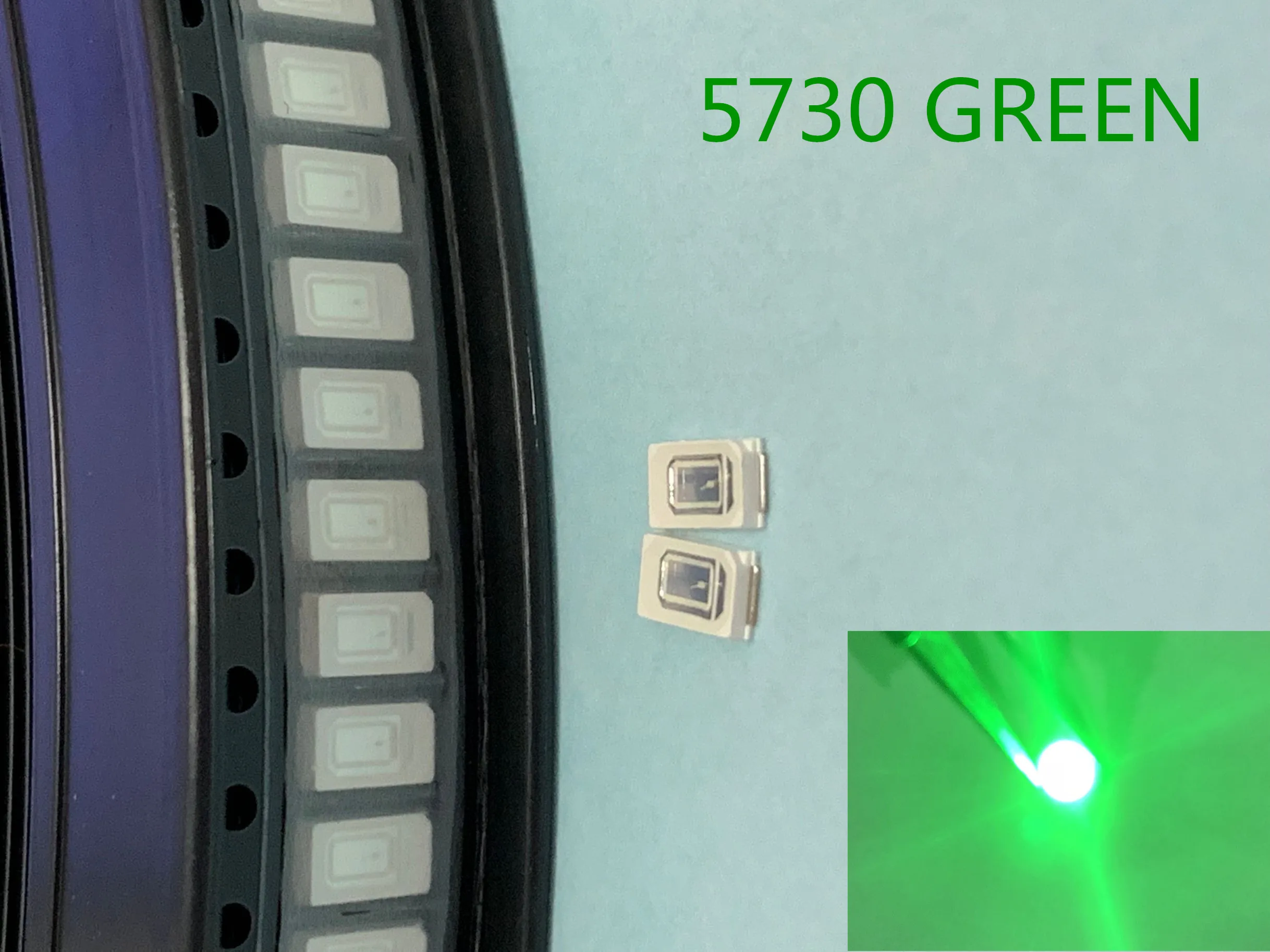 

1000pcs 5730/5630 SMD Green LED Light Emitting Diode SMD LED 5730 Green Surface Mount Led 520-575NM 2.0-3.6V Ultra Birght Led