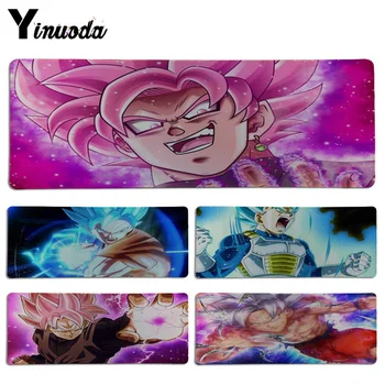 

Yinuoda In Stocked Dragon ball GOKU Laptop Computer Lockedge Mousepad Size for 300*700*2mm and 300*900*2mm Game Mousepad