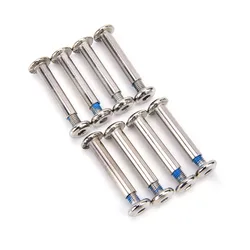8Pcs Roller Skates Parts Axle Male And Female Screws For Child Kids Or Adult Inline Skates 8Pcs Roller Skates Parts Axle Male And Female Screws For Child Kids Or Adult Inline Skates