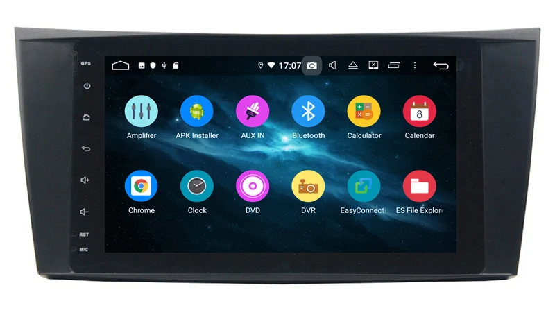 Clearance 8inch two din android 9.0 car dvd player for Mercedes Benz E class W211 W219 E280 E240 E270 CLS class W463 car audio gps navi 9