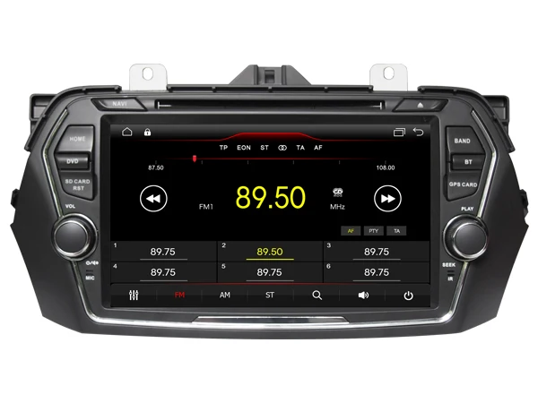 Flash Deal Android 8.1 quad core car dvd player media stereo car audio music player wifi carplay GPS TPMS headunits for SUZUKI CIAZ/ALIVIA 5