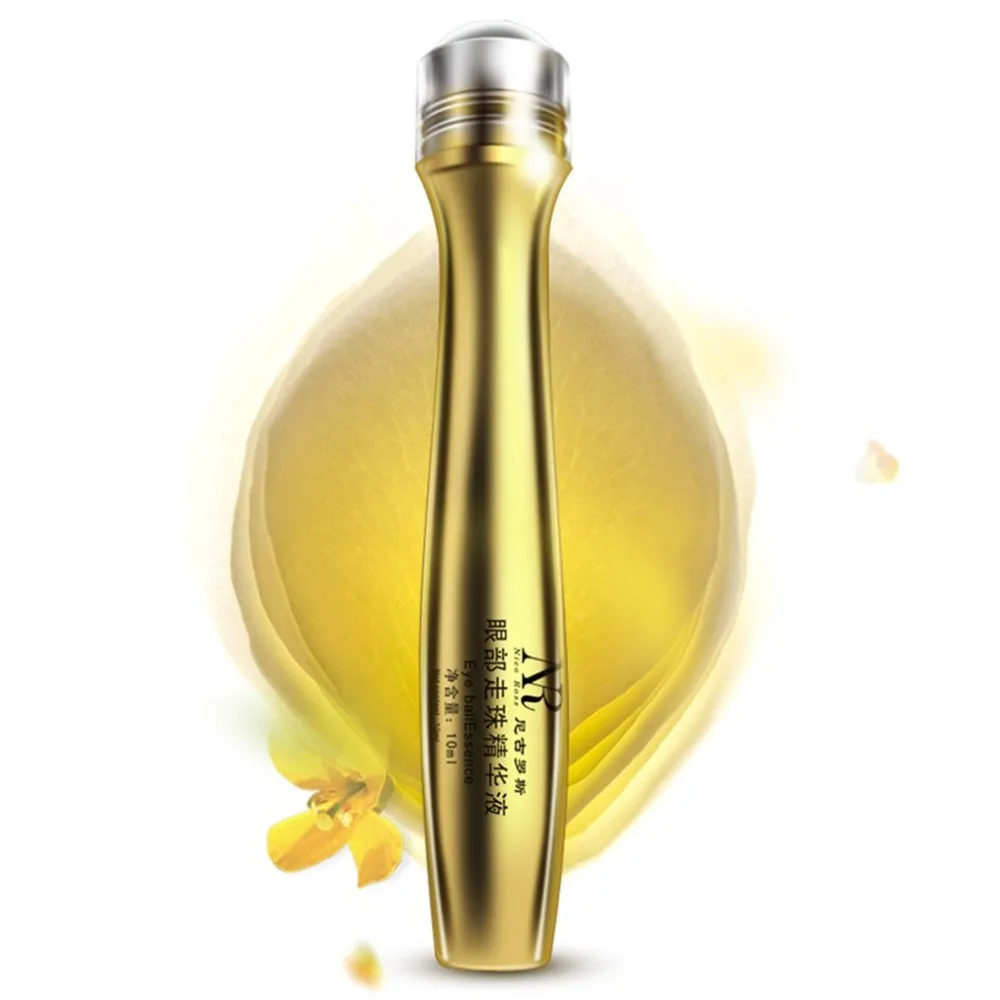 

10ml Natural Plant Eye Serum Anti-Wrinkle Roll Ball Dark Circle Removel Hyaluronic Acid Moisturizing Eye Essence Cream Skin Care