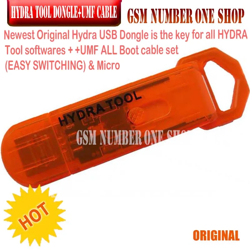 HYDRA TOOL DONGLE + UMF ALL IN ONE BOOT CABLE - gsmjustoncct - number one shop -A1