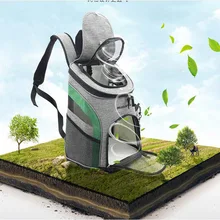 Стильный рюкзак для домашних животных из хлопка и льна, дышащая сумка для домашних животных, портативный маленький и средний рюкзак для переноски кошек и собак PB803