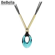 BeBella кристалл модный кулон ожерелье Мода Кристалл ювелирные изделия для женщин Сделано с кристаллами от Swarovski женский подарок