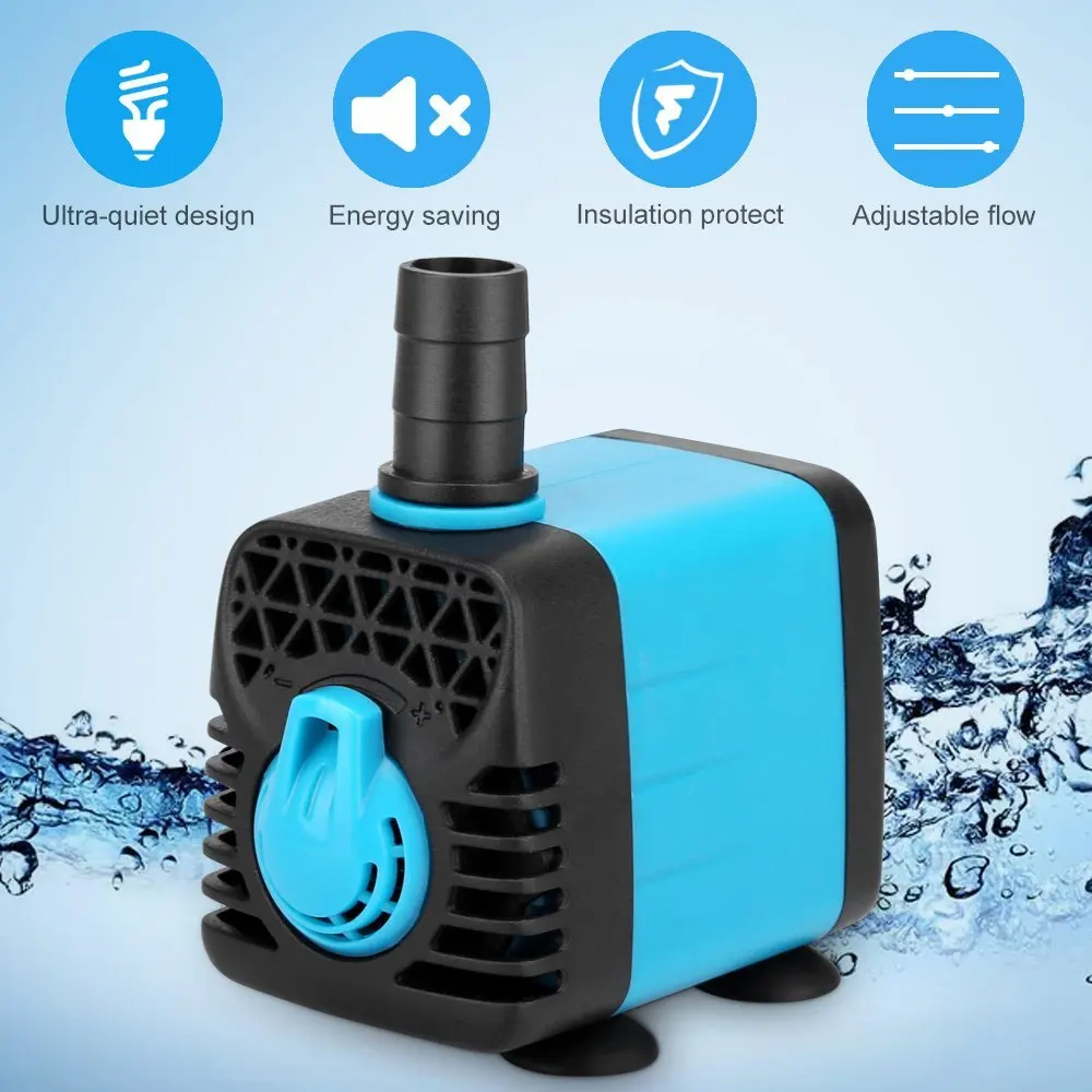 Buy 130GPH Mini Submersible Water Pump for Aquarium