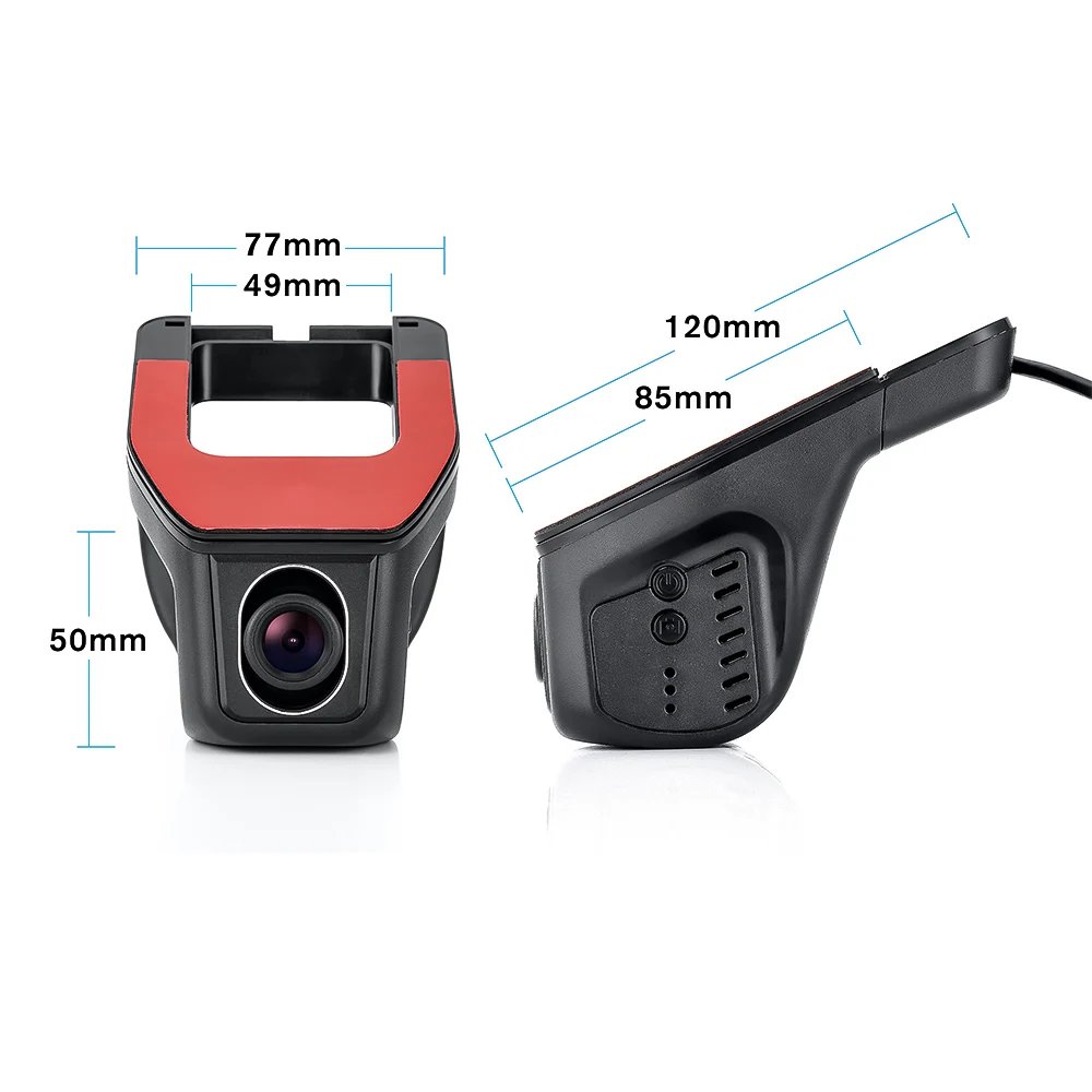  USB Port Auto DVR Kamera Dash Kamera 170 Grad Weitwinkel Objektiv adas USB Fahren Recorder für Andr