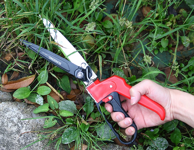 07 JDSR Garden Scissors Lawn Scissors Fruit Tree Easy Pruning Shears Bonsai Pruners Garden Shears Gardening Secateurs Grafting Tools