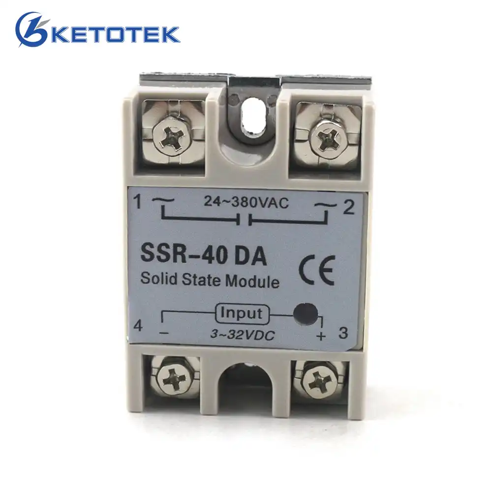 Полупроводниковое реле 40A SSR40A ssr-40A твердотельные реле постоянного тока, с переключением между дальним и фазы полупроводниковое реле - изображение