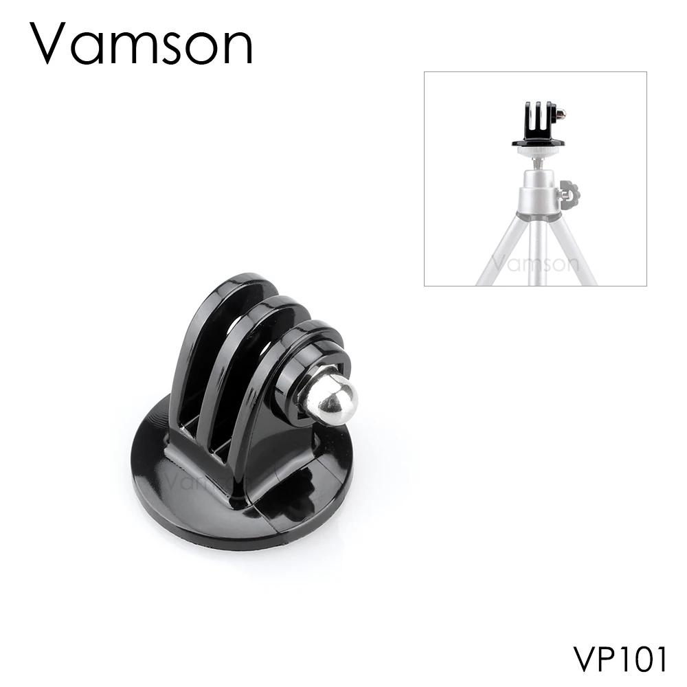 

Vamson for GoPro Accessories Mini Adapter Monopod Tripod Mount for Go Pro Hero 6 5 4 3+ 2 for Xiaomi for Yi 4K for SJ4000 VP101