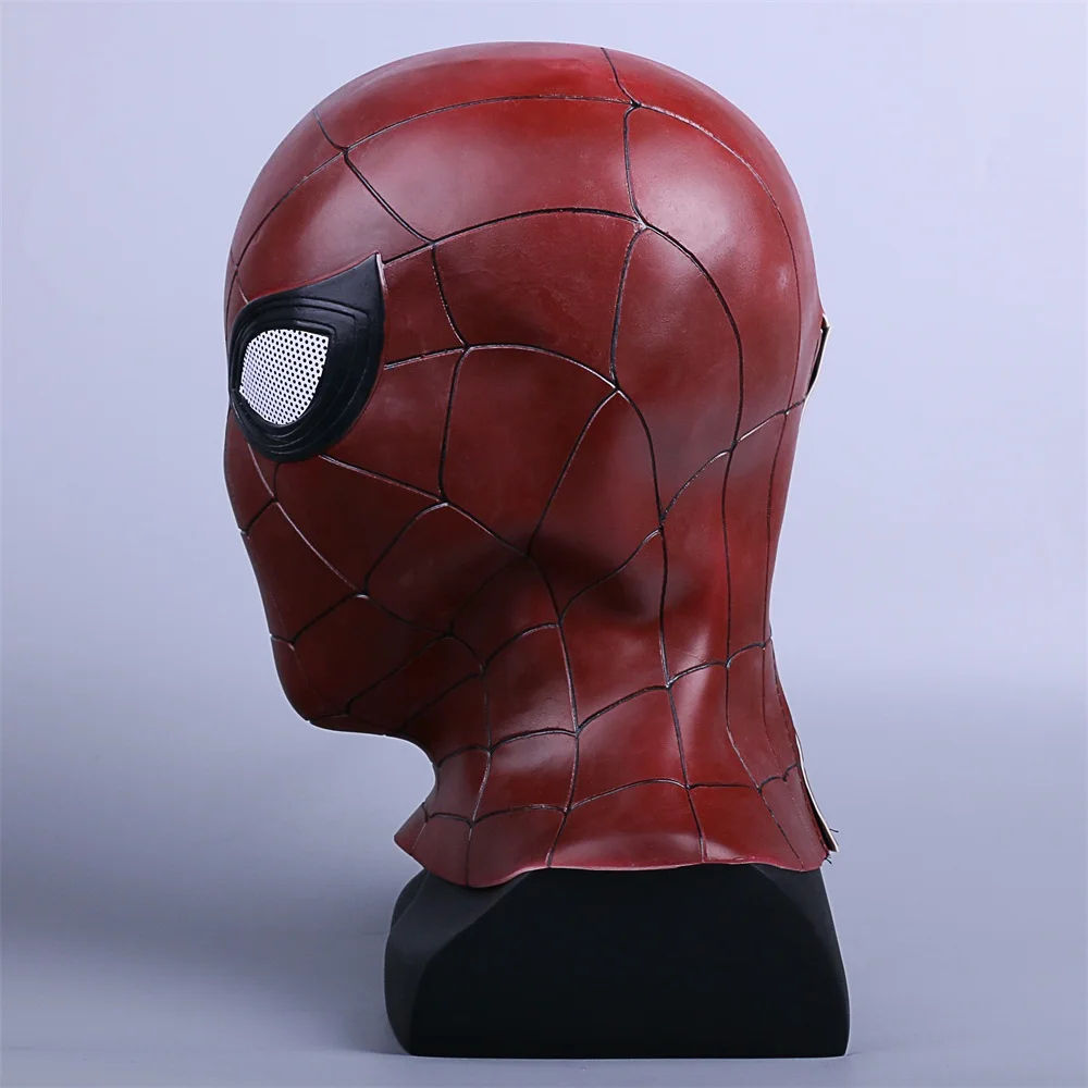 2018 Avengers 3 Infinity War Spiderman Mask Cosplay Iron Spiderman 3D Latex Mask (5)