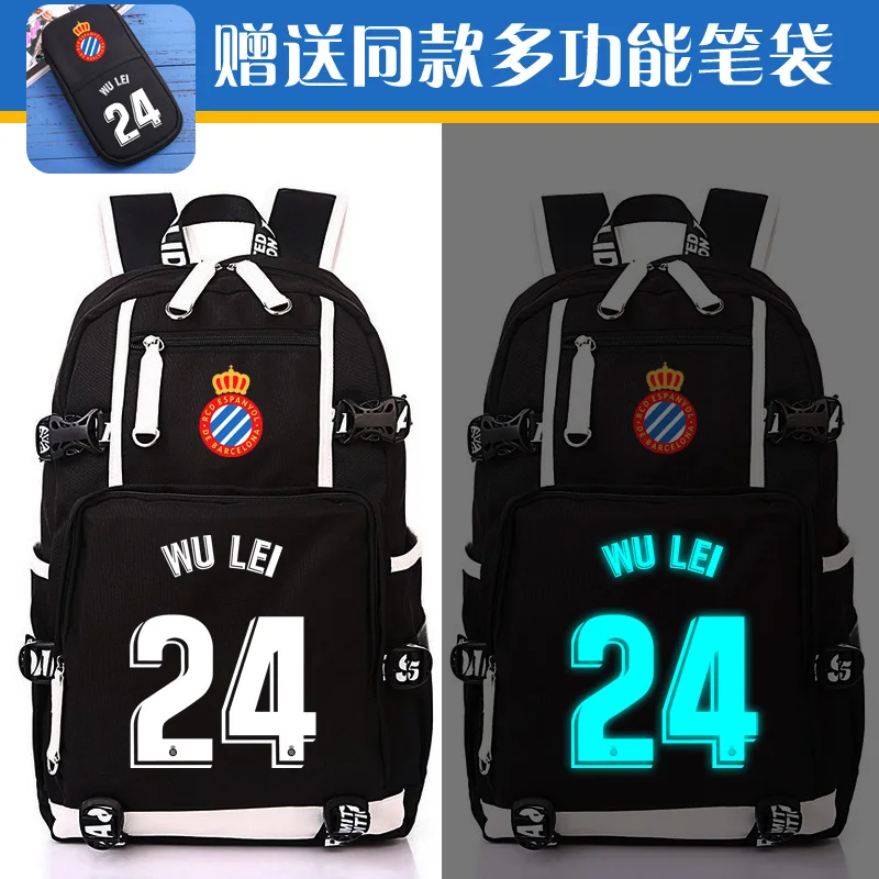 

Wulei 24 Backpack Soccer Spanish Team La Liga Commemorative Edition